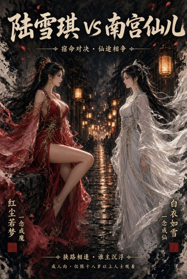 陆雪琪VS南宫仙儿