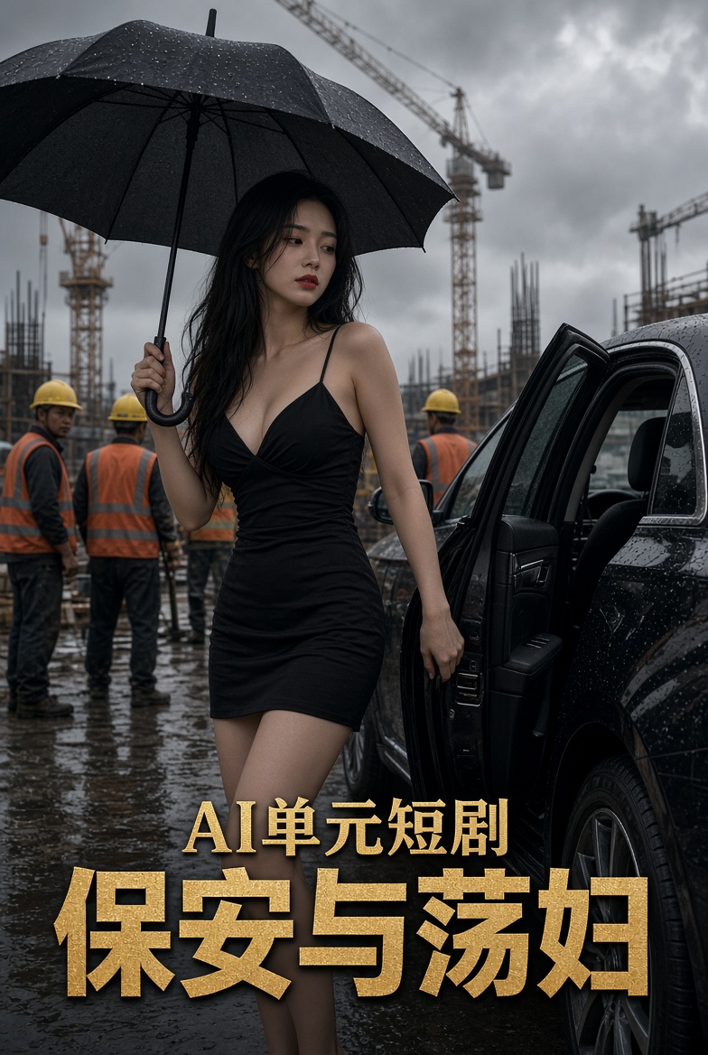 AI单元短剧保安与荡妇